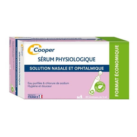 Babysoin sérum physiologique doses x40