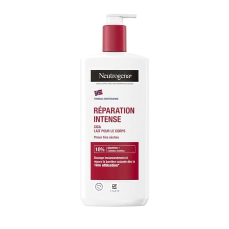 Neutrogena reparation intense lait corps apaisant 400ml