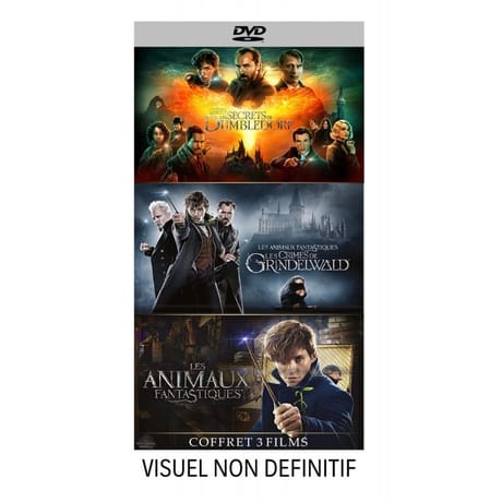 Coffret dvd  les animaux fantastiques 1-3