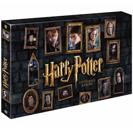 Coffret dvd Harry Potter intégrale layflat