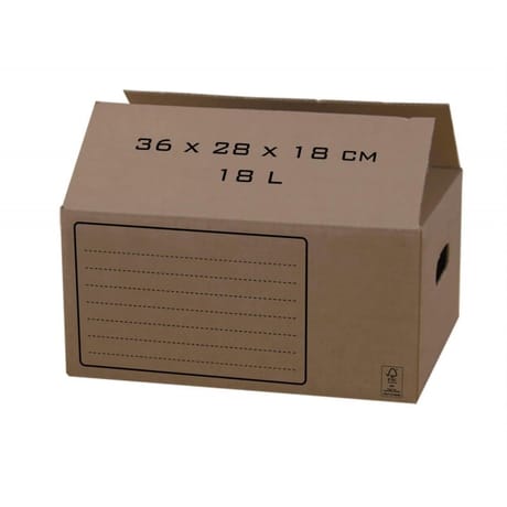 Carton de déménagement 18l