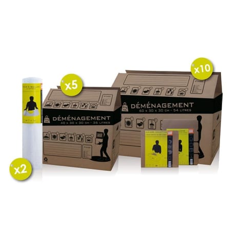 Pack complet de déménagement