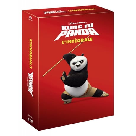 Coffret dvd kung fu panda - l'intégrale 1-3