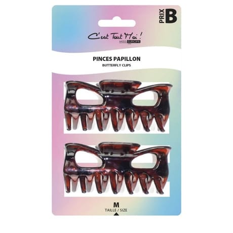 Miss europe c'est tout moi n°04 pince papillon taille m x2