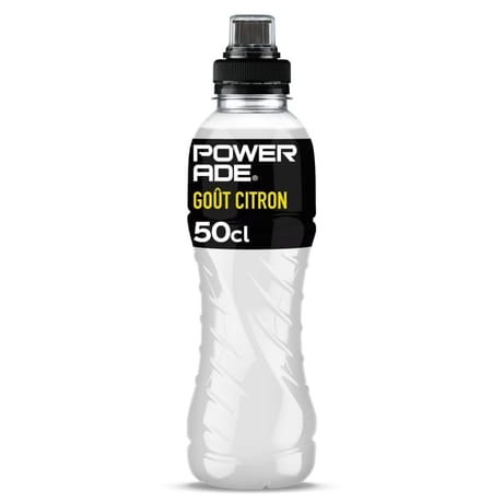 Powerade goût citron 50 cl