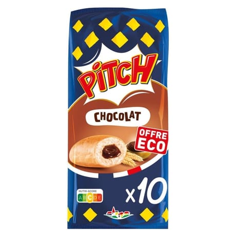 Pitch brioche chocolat x10 375g offre éco