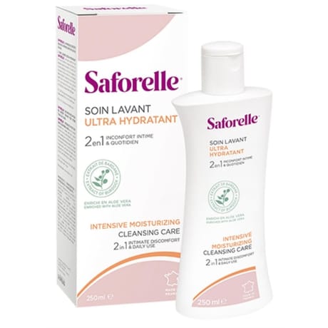 Saforelle soin lavant ultra hydratant flacon 250ml