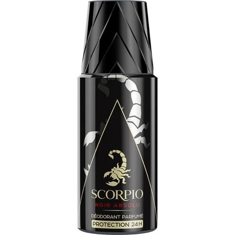Scorpio deodorant spray noir absolu 150ml