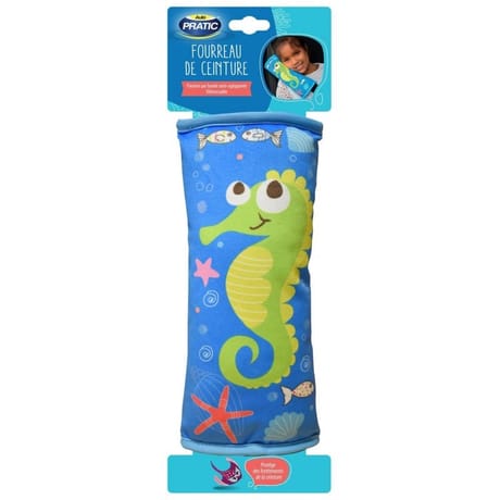 Auto pratic coussin protége ceinture sécurité animaux de la mer CPC02