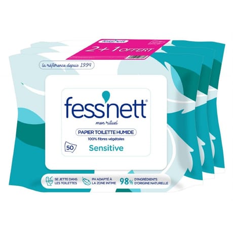 Fess'nett sensitive x50 lot 2+1
