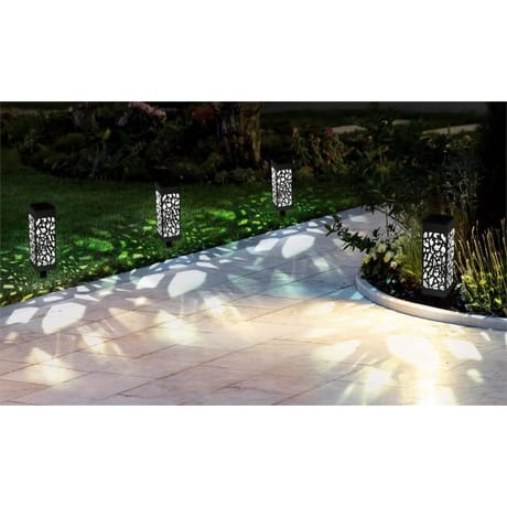 Lampe solaire mona silver x4