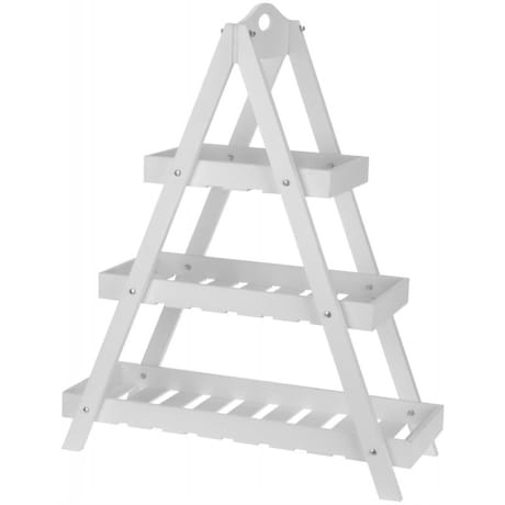 Etagere a 3 niveaux blanc
