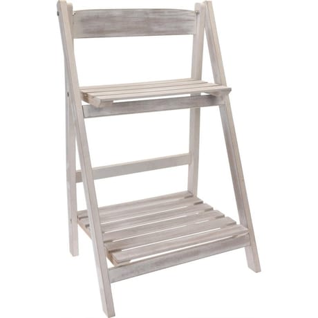Etagere 2 niveaux naturel