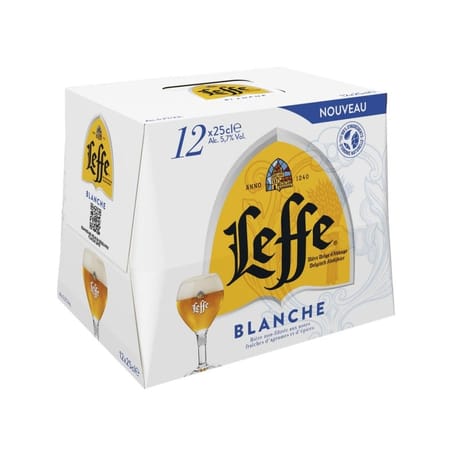 Leffe blanche 12x25cl 5.70%vol