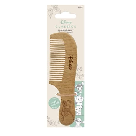 Disney classics peigne démêlant en bois bambi