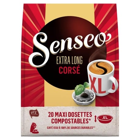Senseo extra long corse x20 250g