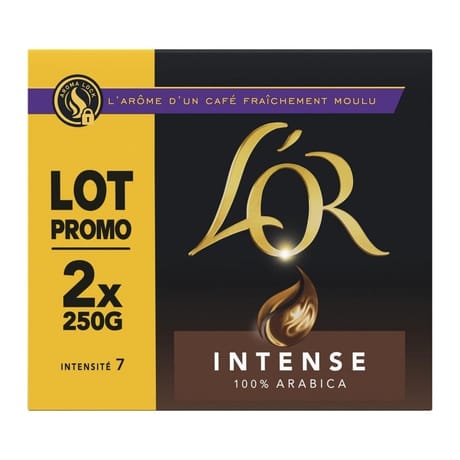 L'or moulu intense 2x250g - 500g