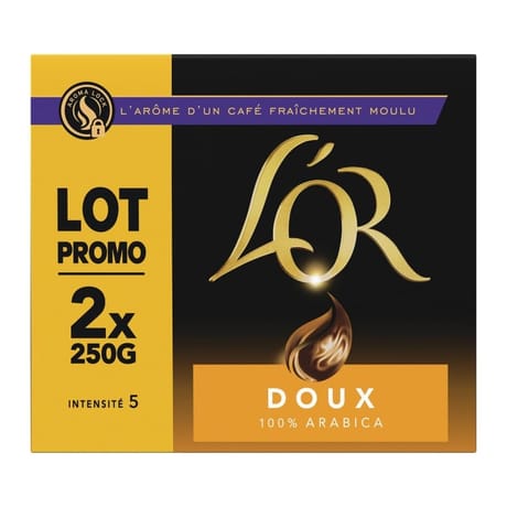 L'or moulu doux 2x250g - 500g