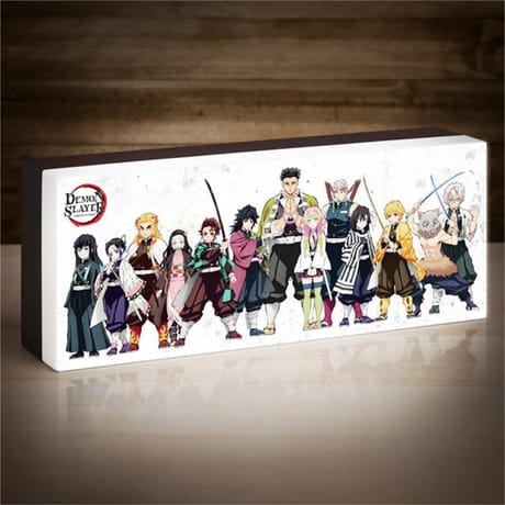 Lampe demon slayer personnages