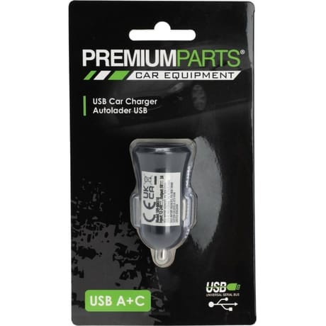 Chargeur allume-cigare usb a + c
