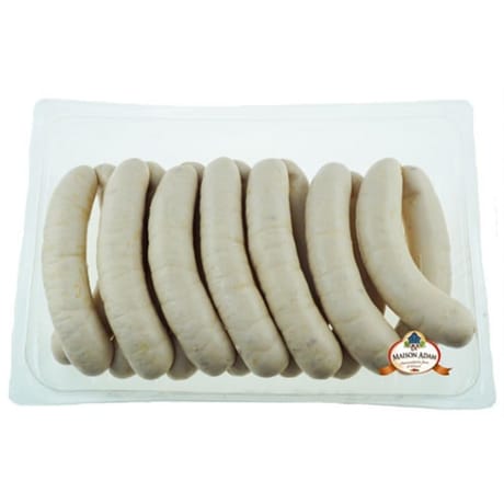 Saucisse blanche a griller au fromage superieur