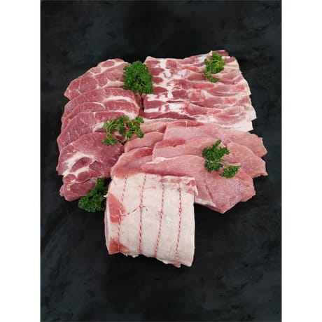 Colis de viande de porc 3.03kg