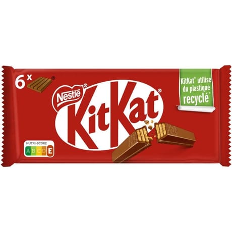 KitKat barres au chocolat au lait 6x41,5g-249g