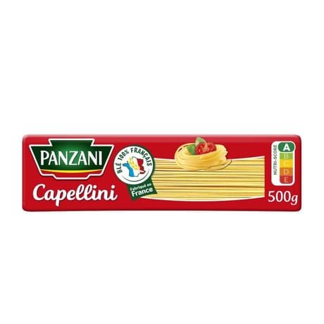 Panzani pâtes fantaisies capellini 500g