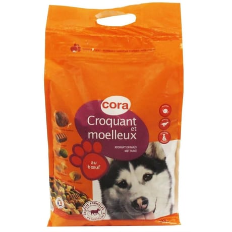 Cora croquant et moelleux pour chien adulte 4kg