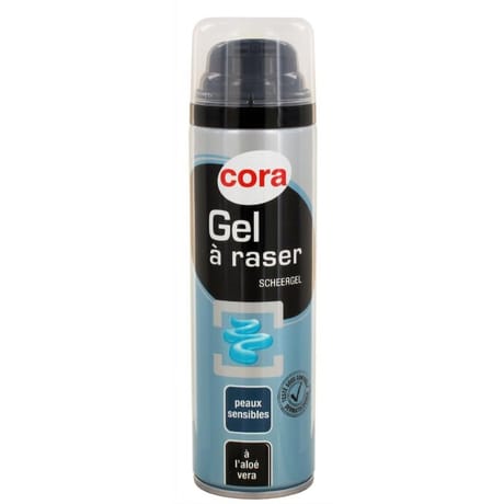 Cora gel à raser homme peaux sensibles 200 ml