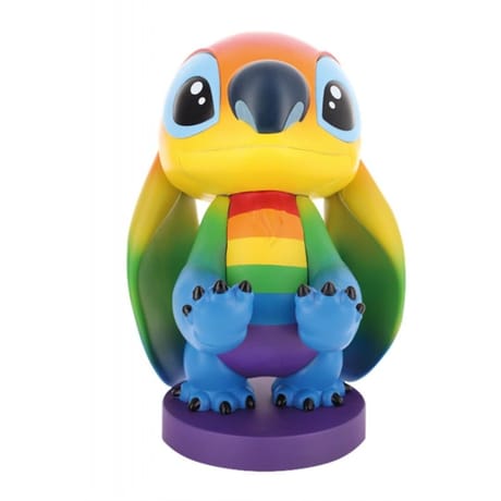 Support manette cable guy stitch rainbow