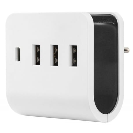 Chacon chargeur secteur 3USB-A-1USB-C