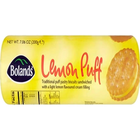 Boland's lemon puff biscuits citron 200g