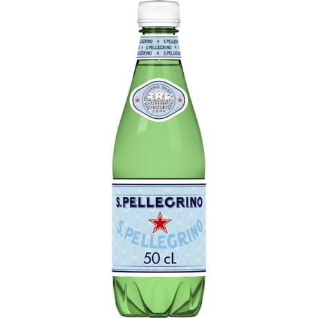 San Pellegrino eau minérale naturelle gazeuse 50 cl pet