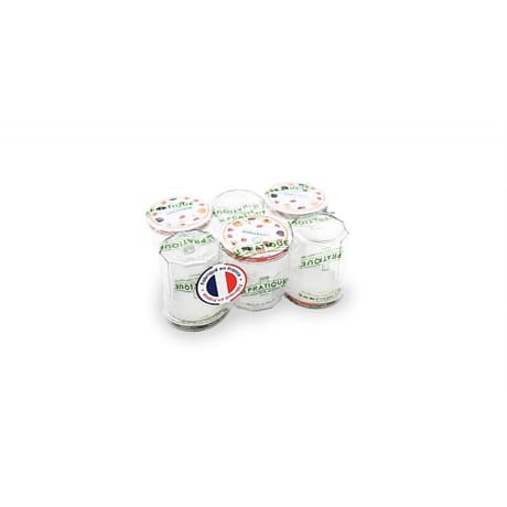 Le pratique pots confiture x6 324ml