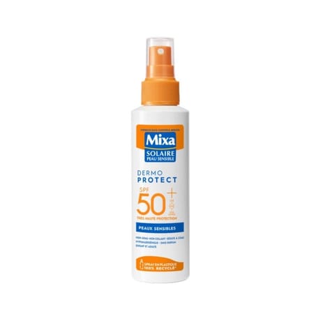 Mixa dermo protect peaux sensibles spf50+ 150ml