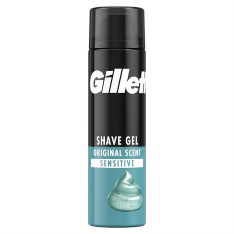 Gilette gel peaux sensibles 200ml