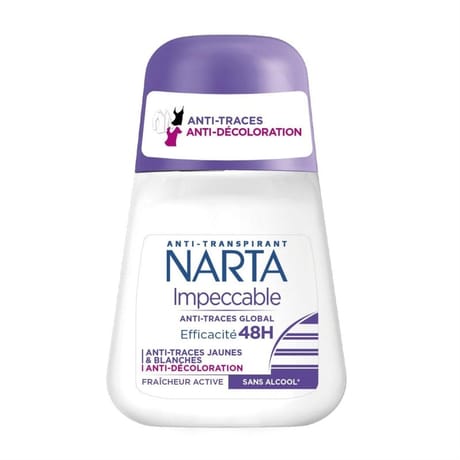Narta déodorant bille classic anti trace globale 48h 50ml