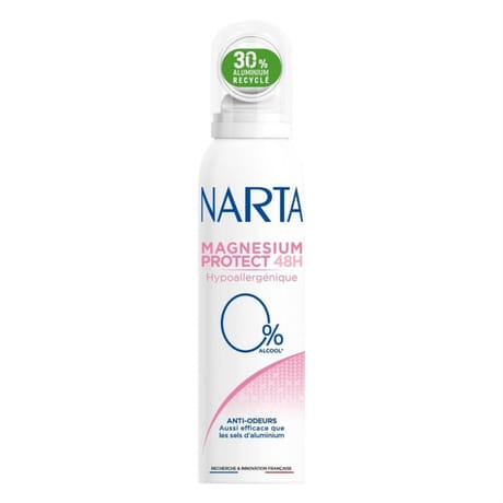 Narta déodorant femme classic compressé magnesium protect 150ml