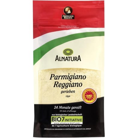 Alnatura parmigiano reggiano bio rapé 40g