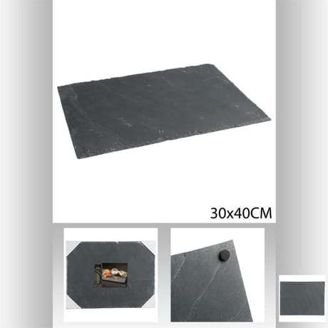 Assiette ardoise 30 x 40 cm