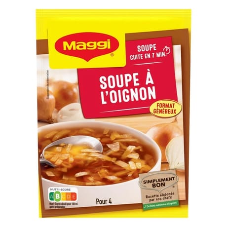 Maggi soupe a l'oignon format généreux 61g