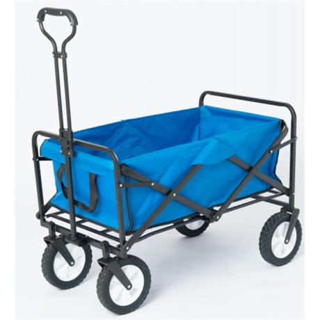 Chariot de plage et jardin