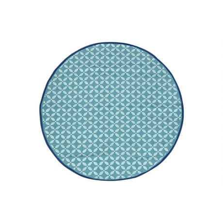 Tapis rond 150 cm - seville bleu