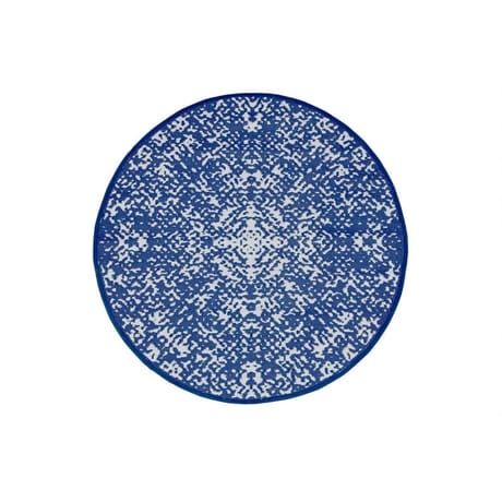 Tapis rond 150 cm - jaipur bleu