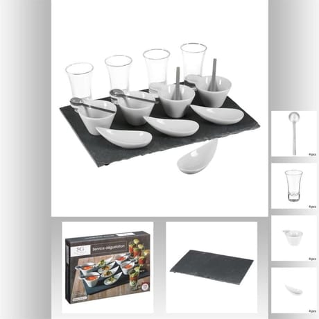 Lot apéritif 17 pièces