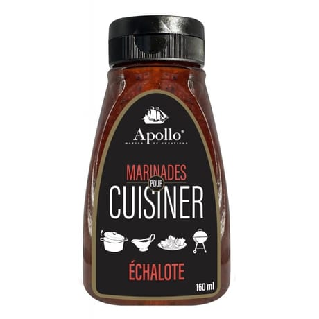 Marinade pour cuisiner échalote 160ml Apollo