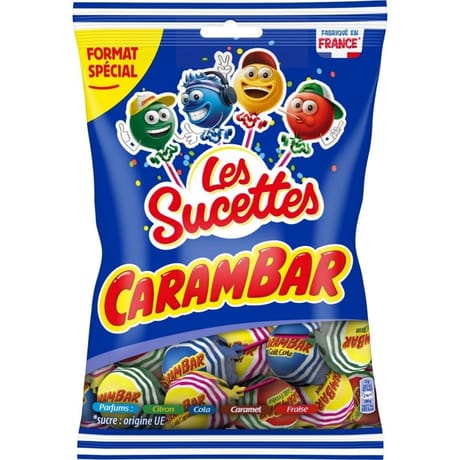 Carambar sucettes family 204g