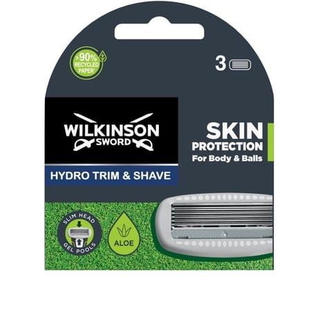 Wilkinson lames hydro trim & shave x3