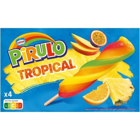 Pirulo tropical x4 284g